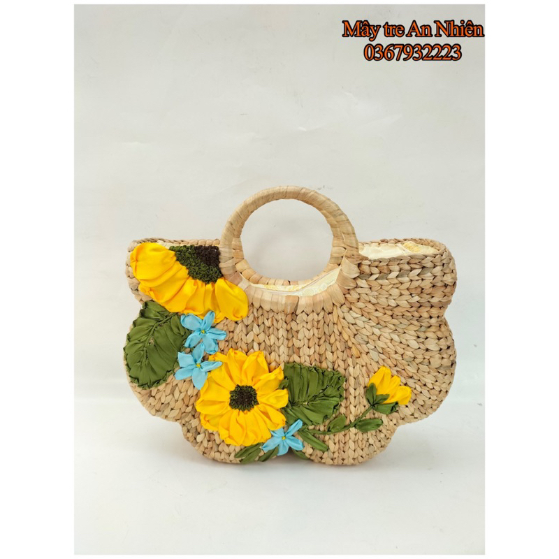 Giỏ hoa mai lớn
