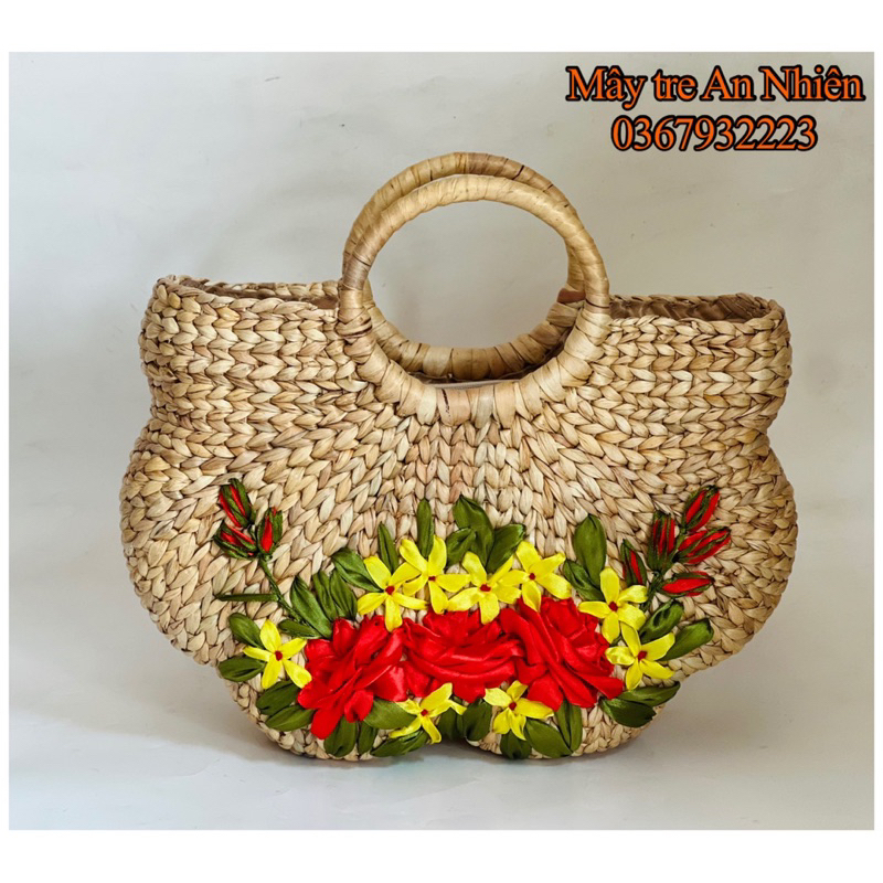 Giỏ hoa mai lớn
