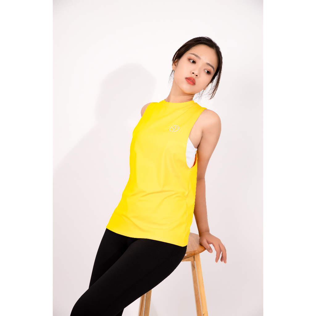 Áo Tank Top thể thao Nữ tập Gym Yoga Pilates TYM TTWT001 - Vải mềm mại, thoáng mát - Form rộng - TYM FASHION