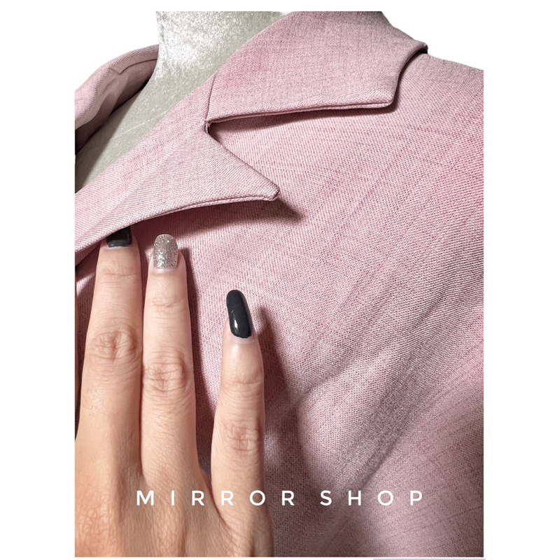 Jum hồng phối vest size S,M