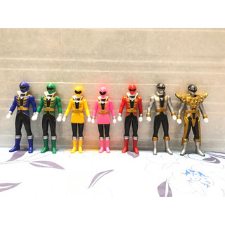 Đồ chơi siêu nhân cướp biển chiến đội hải tặc vũ trụ Gokaiger soft vinyl