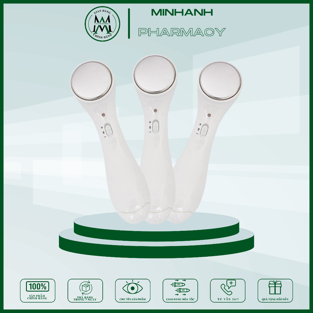 Máy massage di tinh chất da mặt Ion