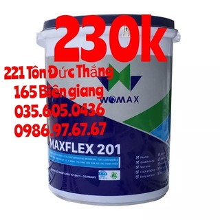 Chống thấm Maxflex 201 5kg Chống thấm gốc xi măng 2 thành phần