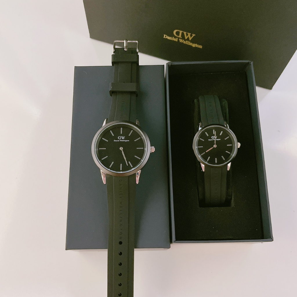 Đồng Hồ Nam, Nữ DW , Dây  Cao Su  mềm dẻo ôm tay, size 32mm-40mm, chống nưới 3ATM, Trẻ trung ,thanh lịch.