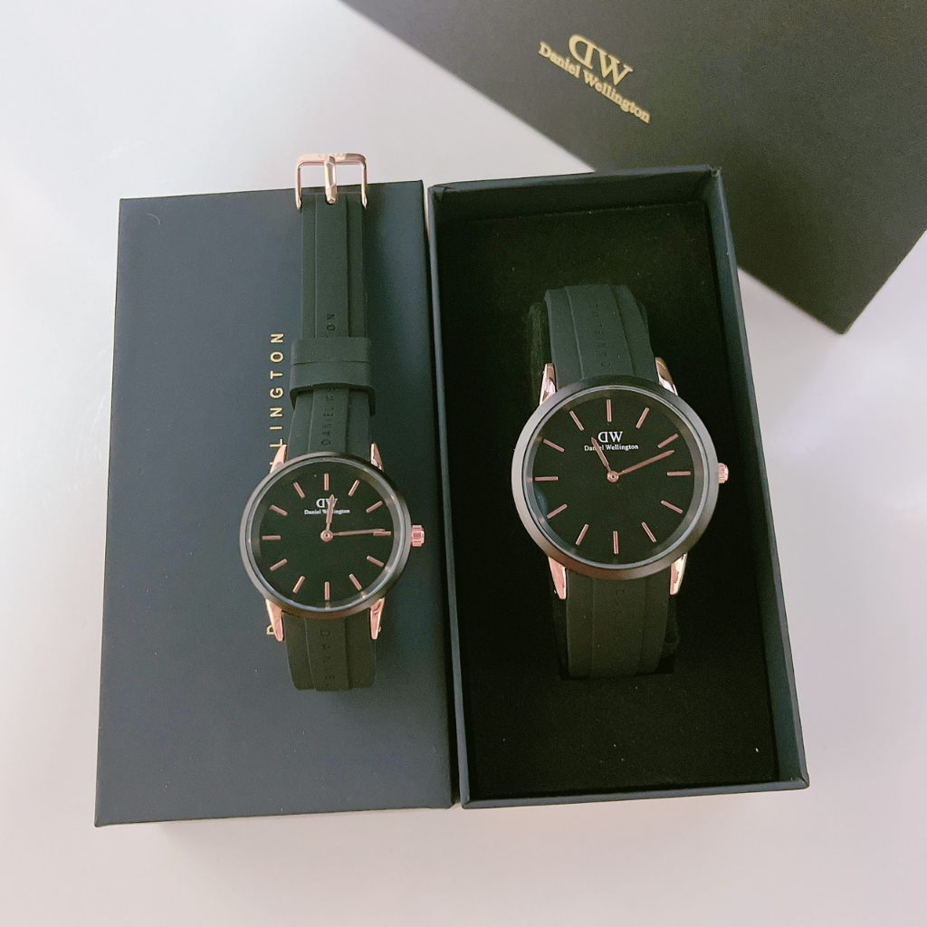 Đồng Hồ Nam, Nữ DW , Dây  Cao Su  mềm dẻo ôm tay, size 32mm-40mm, chống nưới 3ATM, Trẻ trung ,thanh lịch.