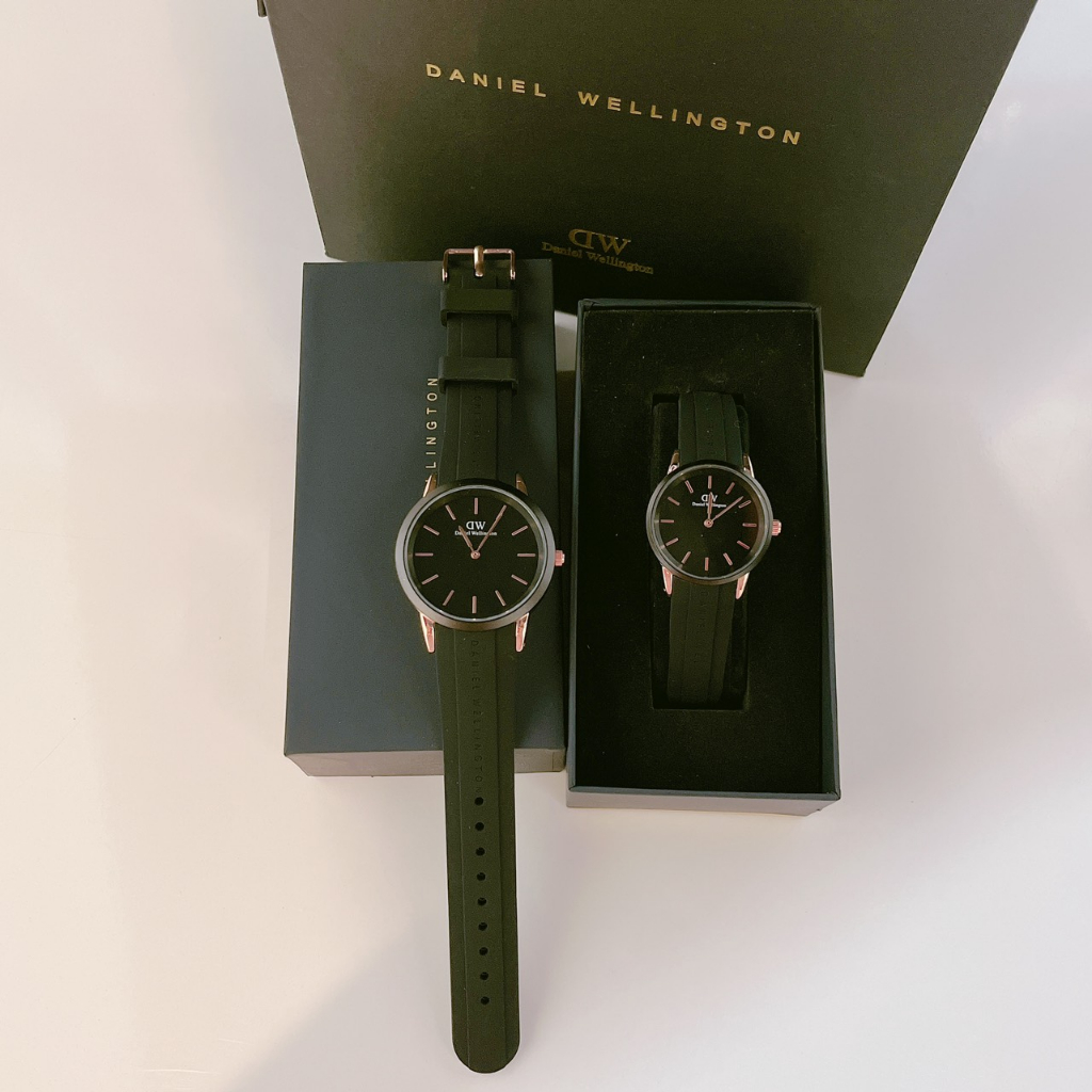 Đồng Hồ Nam, Nữ DW , Dây  Cao Su  mềm dẻo ôm tay, size 32mm-40mm, chống nưới 3ATM, Trẻ trung ,thanh lịch.