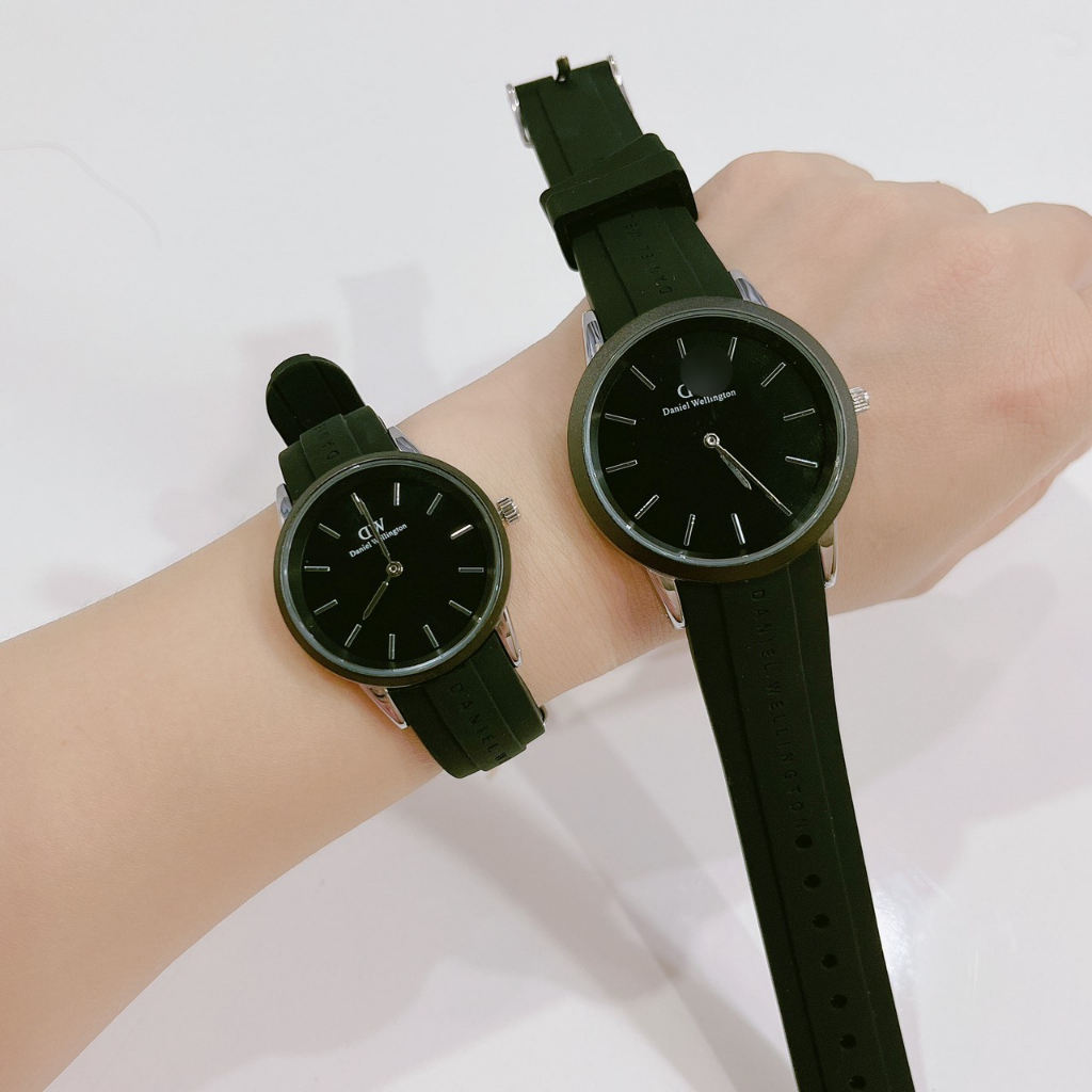 Đồng Hồ Nam, Nữ DW , Dây  Cao Su  mềm dẻo ôm tay, size 32mm-40mm, chống nưới 3ATM, Trẻ trung ,thanh lịch.