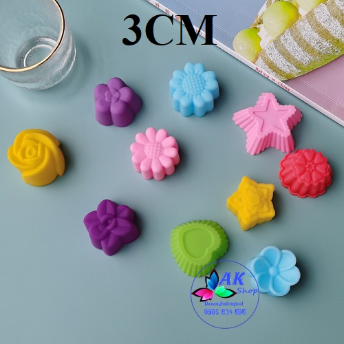 SET 5 KHUÔN SILLICON 3CM ( 2503.000)