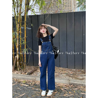 Quần yếm dài xanh [STORY] Q839 (ảnh thật)