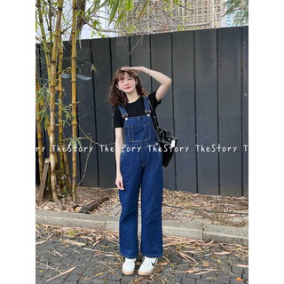 Quần yếm dài xanh q839