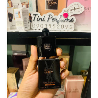 Nước hoa mini nữ YSL Black Opium Over Red - Mini 7.5ml