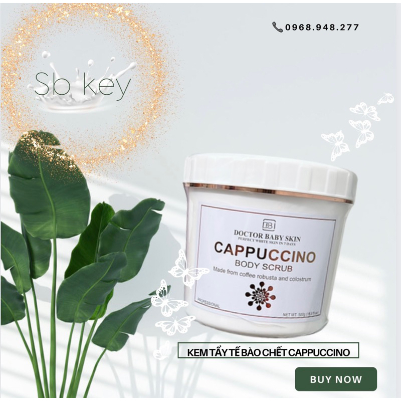 KEM TẨY TẾ BÀO CHẾT CAPPUCCINO DOCTOR BABY SKIN