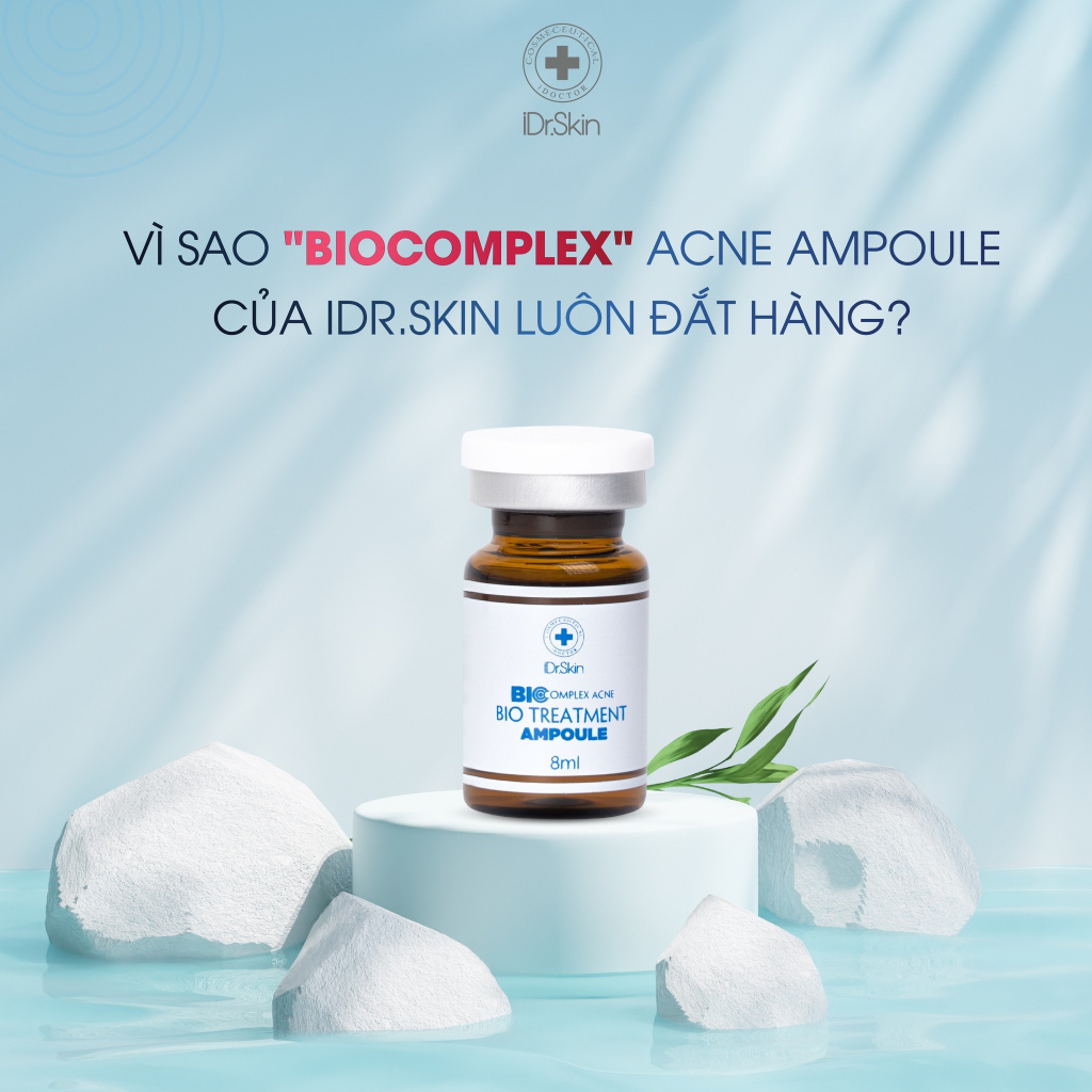Tế bào gốc mụn IDr Skin_ Bio Complex Acne Treatment Ampoule