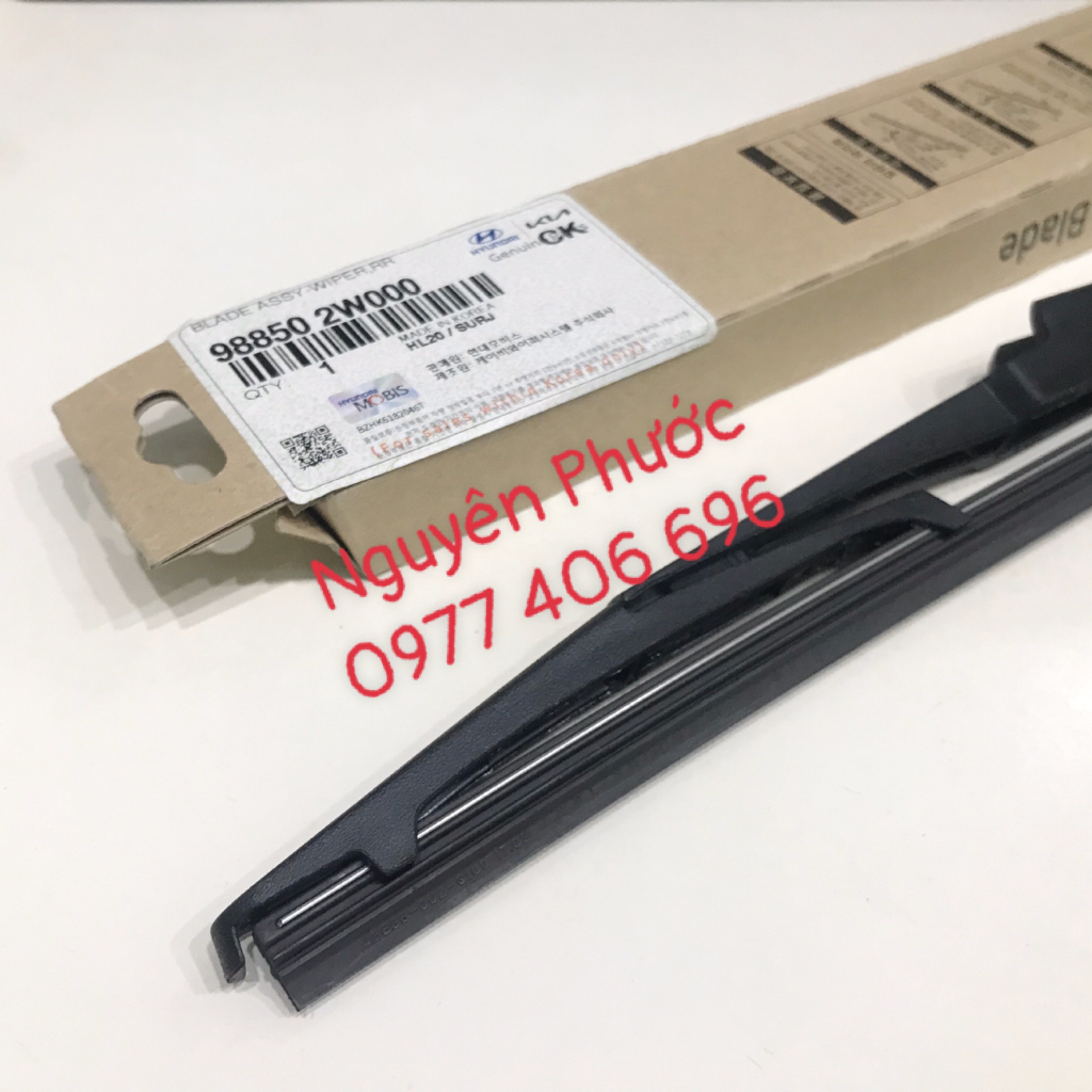 Chổi gạt mưa sau HYUNDAI SANTAFE 2012 - 2018/ Hàng xịn chính hãng 988502W000