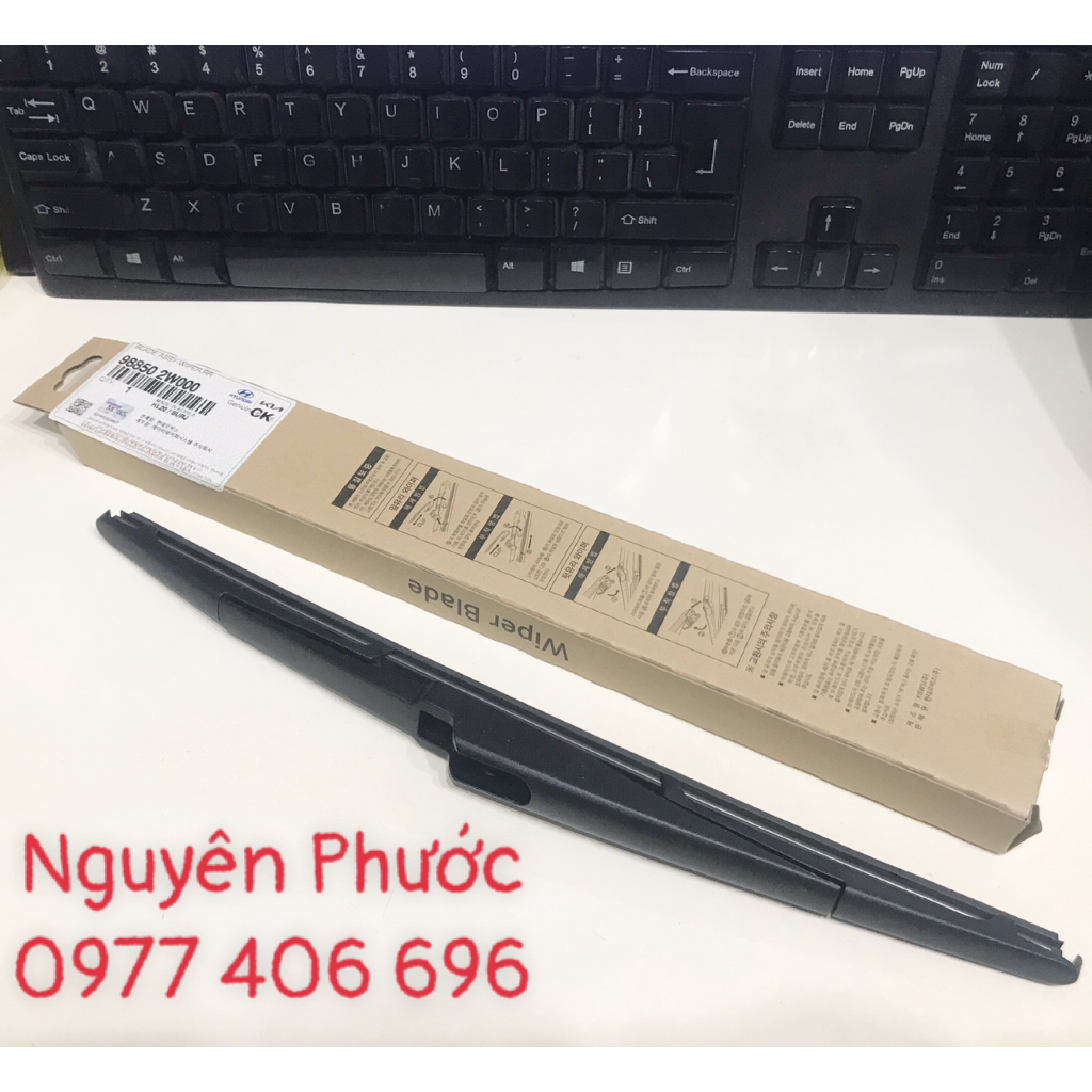 Chổi gạt mưa sau HYUNDAI SANTAFE 2012 - 2018/ Hàng xịn chính hãng 988502W000