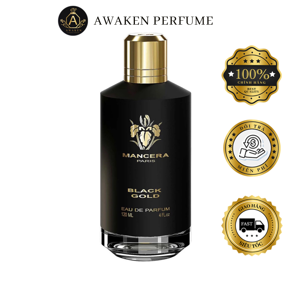 Nước hoa nam Mancera Black Gold Eau de Parfum Chính Hãng
