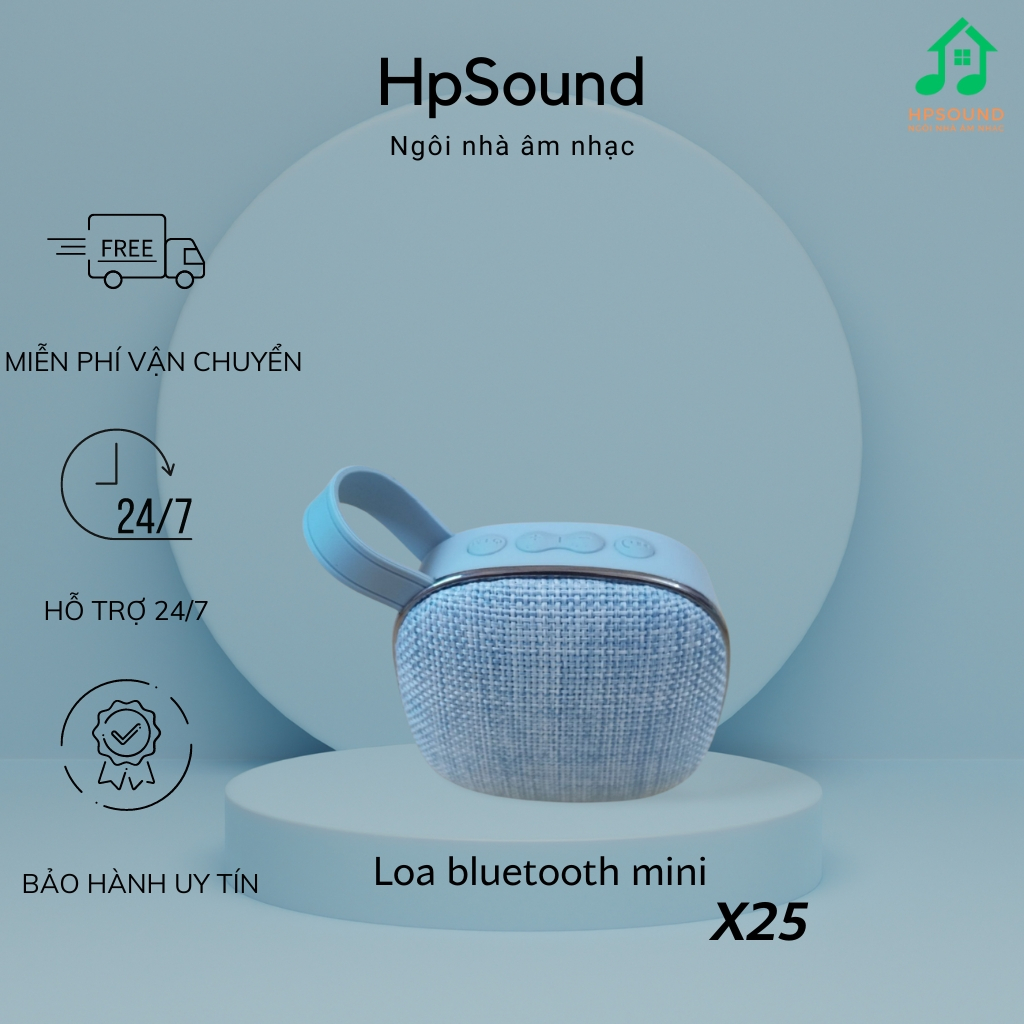 Loa bluetooth mini X25, Fullbox new 100%