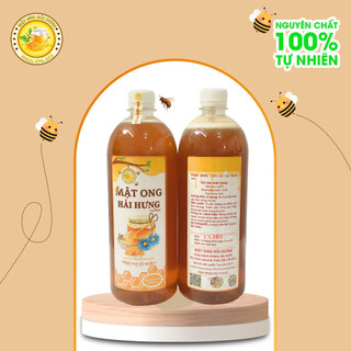 Mật ong rừng hoa nhãn nguyên chất hải hưng 330ml