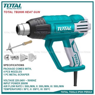 Máy khò nhiệt loại tốt total tb2006