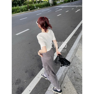 Chân váy jean dáng dài [2YOUNG] CV422 (ảnh thật)