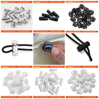 Set 10 Chiếc Nút Chặn Dây Rút, Chốt Chặn Dây Đeo Quai Nón, Chốt Tăng Giảm Cho Dây Rút, Dây Quai Nón