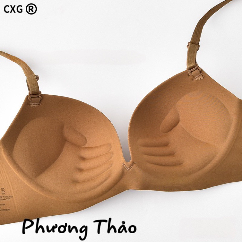 Áo lót nữ su đúc bàn tay không gọng đệm vừa nâng ngực HA52