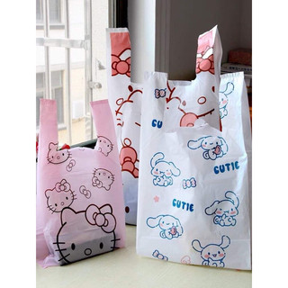 Túi nilon đựng hàng mèo Hello Kitty