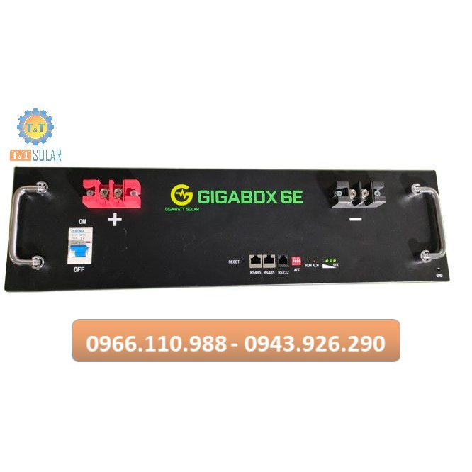 Pin Lithium lưu trữ GIGABOX 6E 48V-120Ah