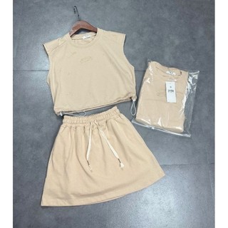 set bộ cotton tank top
