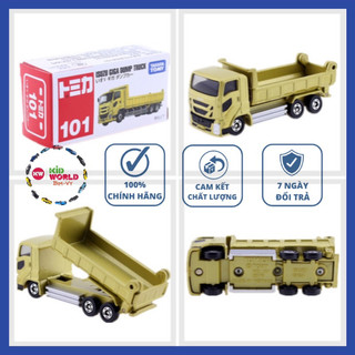 Xe mô hình Tomica Box Tải Isuzu Giga Dump Truck. No.101. Tỷ lệ 1:64.