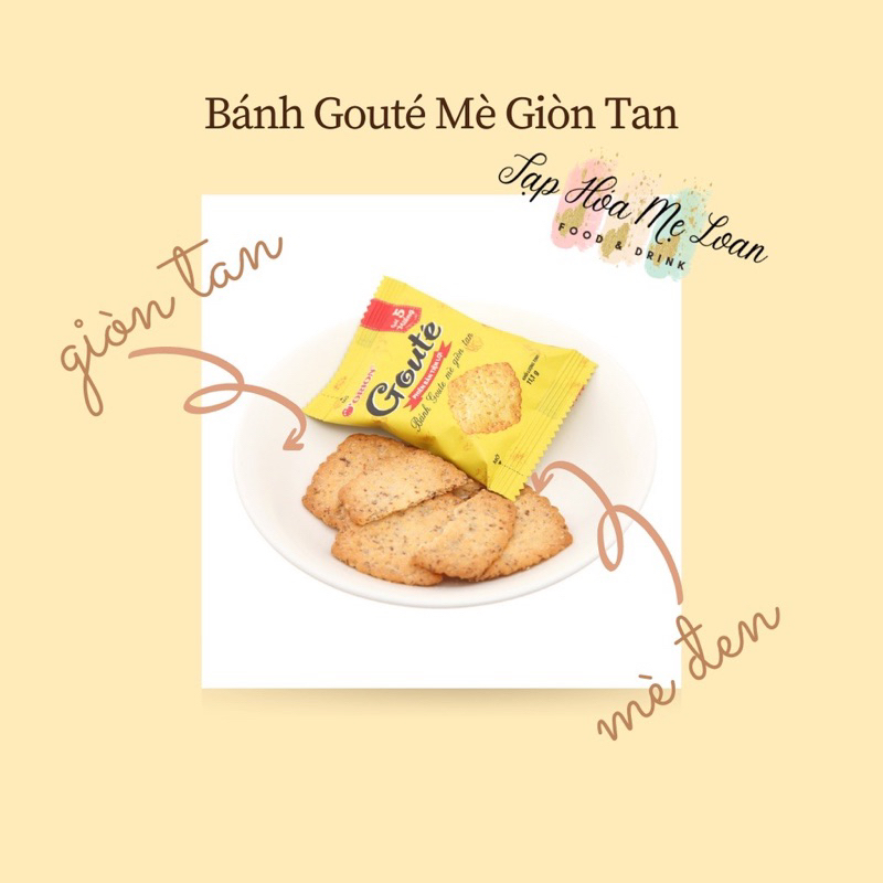 Bánh Goute Mè Orion Giòn Tan 316,8g