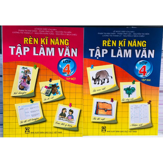 rèn kỹ năng tập làm văn lớp 4 tập 1 + 2