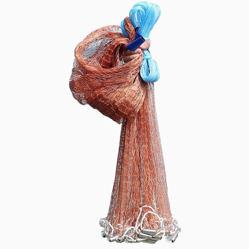 Chài Dù Bắt Cá Cao Cấp Mắt 2.4cm và 3.5cm Bung 5M-6M-8M Nặng 2.5kg - 3kg - 4kg - 5Kg