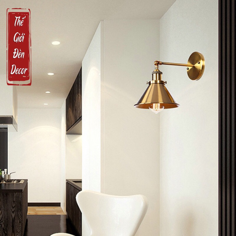 Đèn tường nội ngoại thất cao cấp, đèn gắn tường phòng ngủ phòng khách cầu thang hiện đại