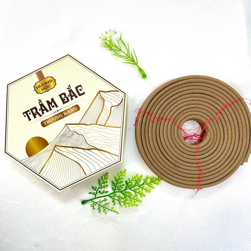Nhang Vòng 1 Ngày Trầm Bắc Hương Học 5nén/ Hộp