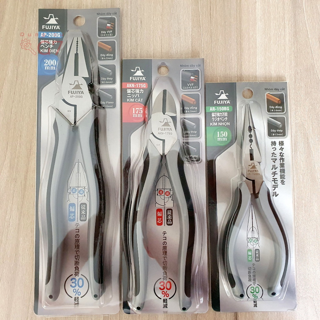 Kìm cộng lực Fujiya AKN-175G AP-200G AR-150BG