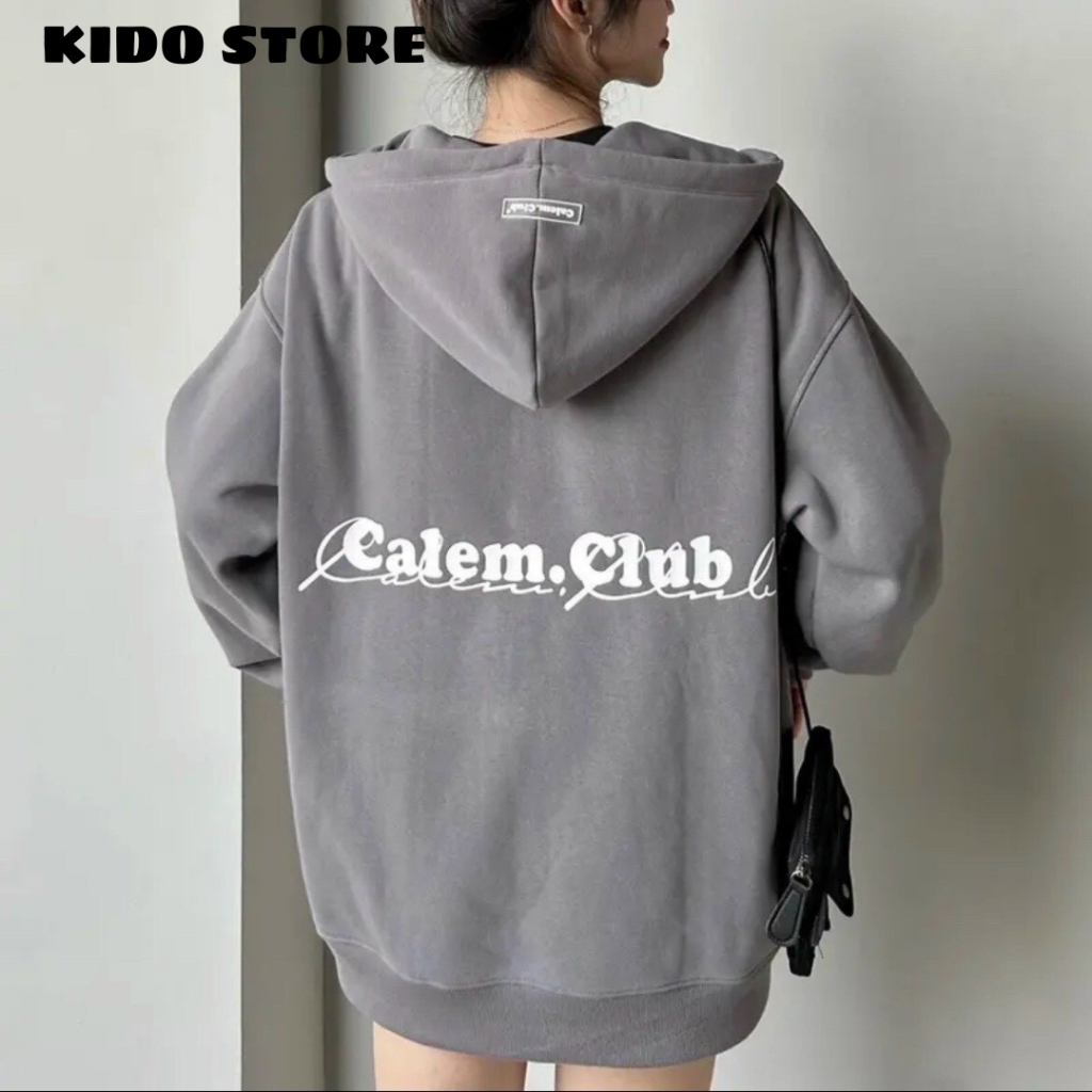 Áo khoác nỉ hoodie form rộng nam nữ unisex vải mềm mịn thoáng mát KDJK63 | BigBuy360 - bigbuy360.vn