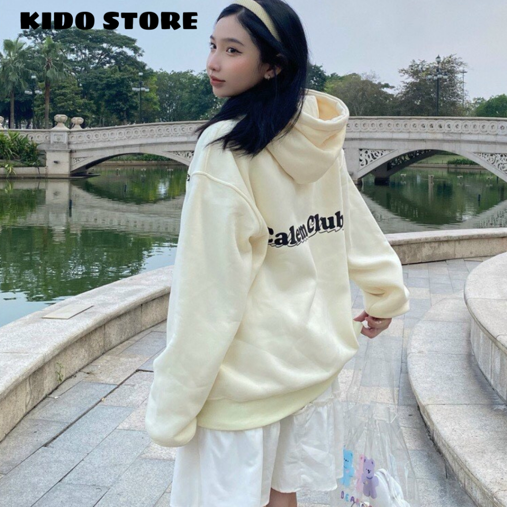 Áo khoác nỉ hoodie form rộng nam nữ unisex vải mềm mịn thoáng mát KDJK63 | BigBuy360 - bigbuy360.vn