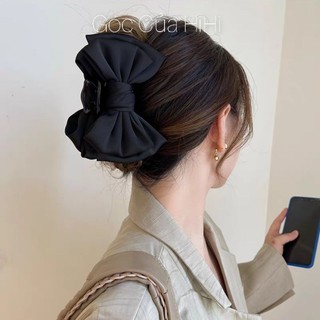 [ RẺ VÔ ĐỊCH ] Kẹp Tóc Nơ Lụa Siêu Phồng Cao Cấp Phong Cách Hàn Quốc