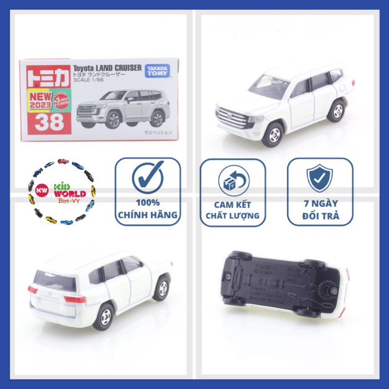 Xe mô hình Tomica Box Toyota Land Cruiser. MS: 171. Tỷ lệ 1:66.