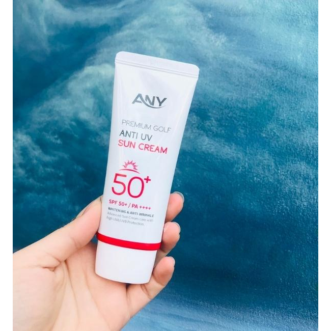 Măng tây baby - Kem Chống Nắng Tone Up Any Premium Golf Anti UV SPF50+ PA++++