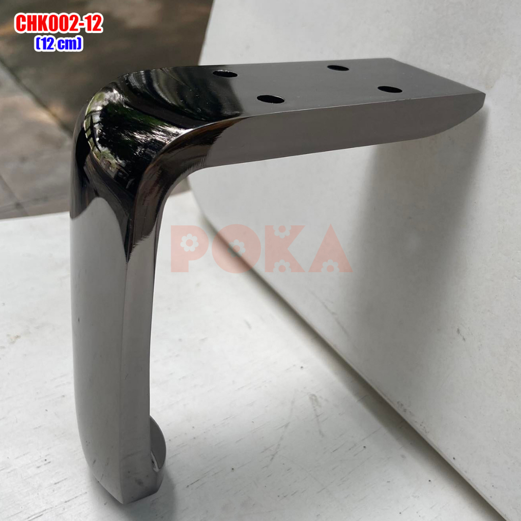 Chân ghế sofa hợp kim CHK002 cao 12cm