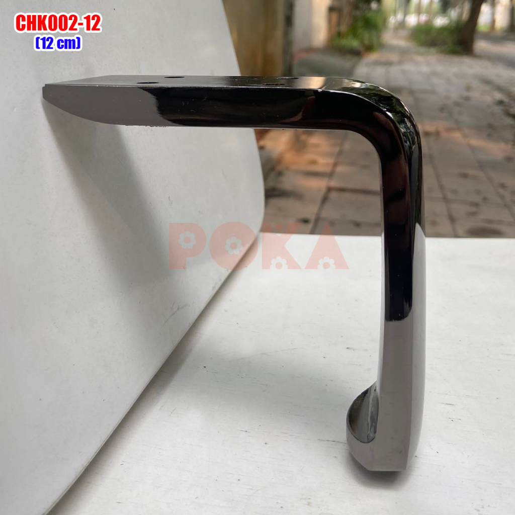 Chân ghế sofa hợp kim CHK002 cao 12cm