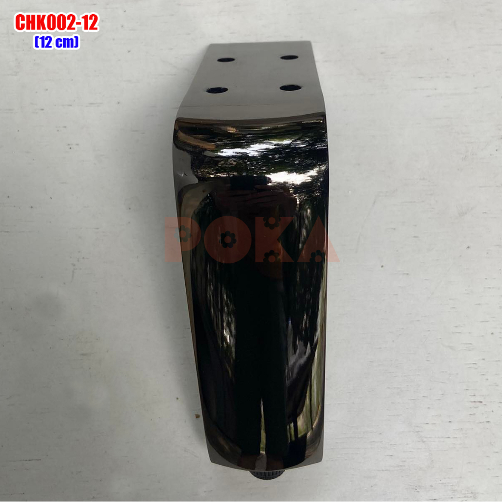 Chân ghế sofa hợp kim CHK002 cao 12cm