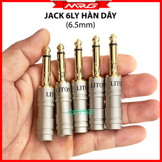 Jack 6.5 liton 6 ly hàn dây, giá 1 chiếc. j-6