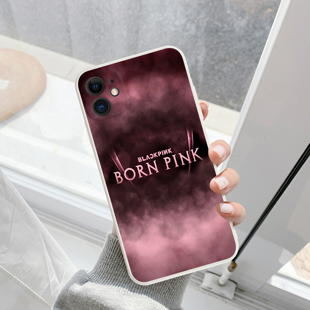 Ốp lưng iphone Born pink cho iPhone 13ProMax iPhone 11 X XsMax Xr iPhone 7 8Plus  BLUBLP003