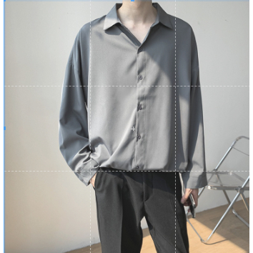 Áo sơ mi nam Giá Xưởng dài tay form rộng giấu khuy Giá Tận Xưởng học sính, sinh viên JS0103