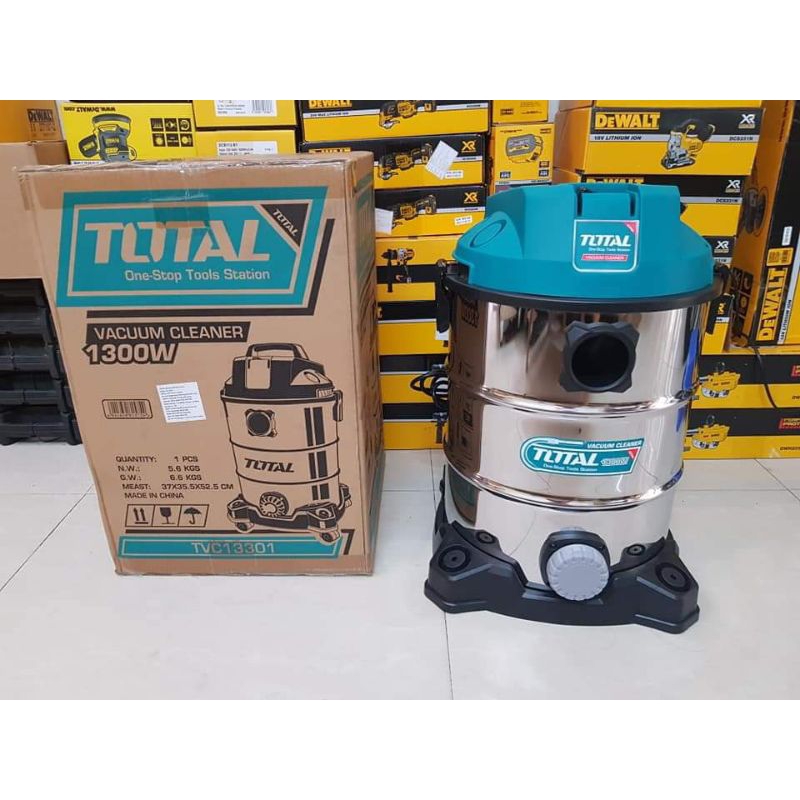 Máy hút bụi khô và ướt 1300W 30L TOTAL TVC13301