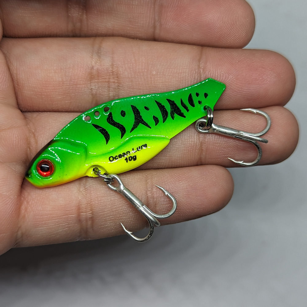 Cá Sắt Orichi Full 2 Lưỡi BKK Siêu Cứng 8g 10g 14g Câu Lure Cá Lóc