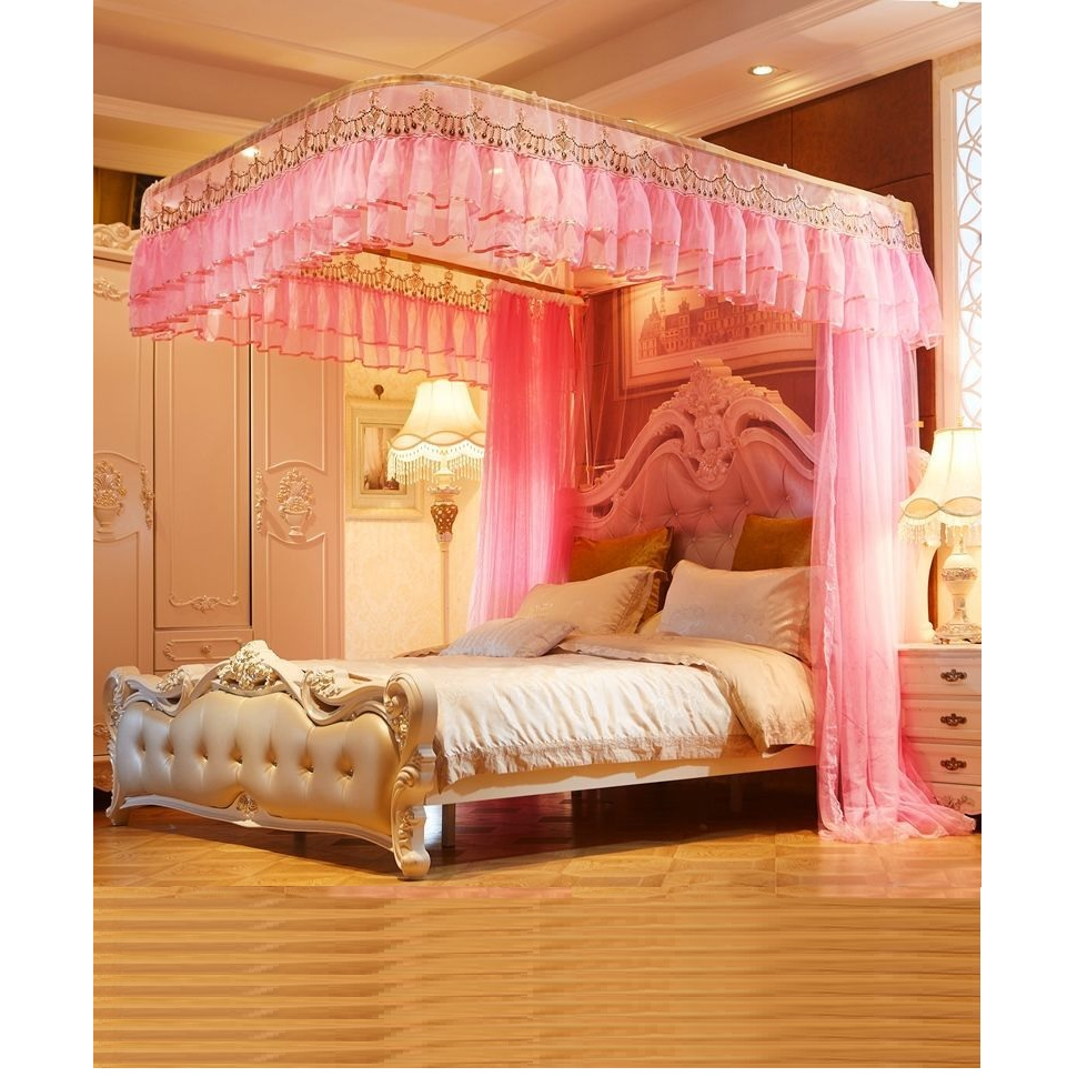 Màn khung chữ U, khung inox, ròng rọc kéo màn